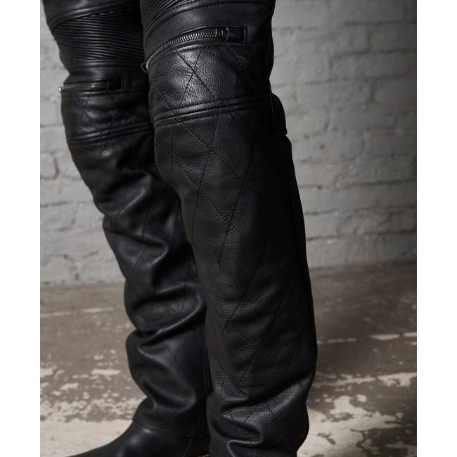 カドヤ（KADOYA） BRAWLER PANTS-STEALT [K'S LEATHER＆K'S PRODUCT