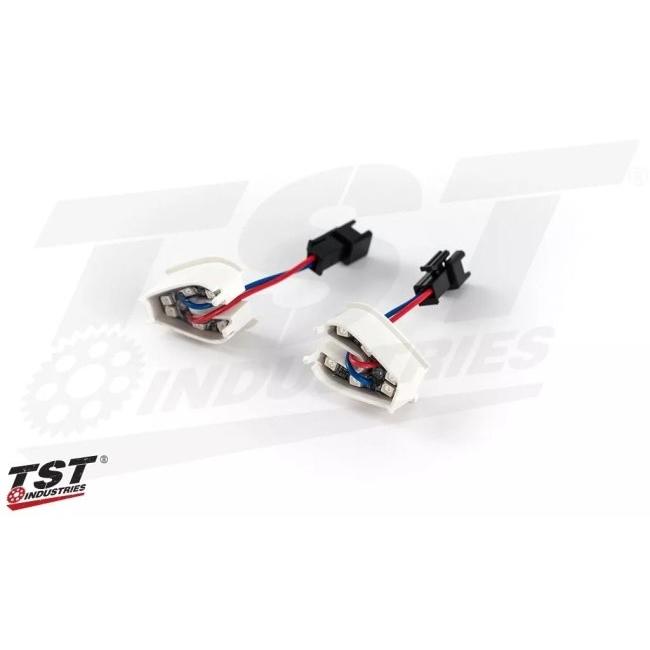TST ティーエスティー MECH-GTR Front LED Turn Signals Glowカラー