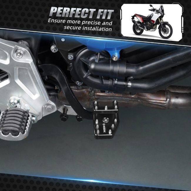 Nicecnc ナイスシーエヌシー Dual Control Brake Pedal For Yamaha Tenere 700 ／ XTZ700 2019-2024 カラー：Blue Tenere700 YAMAHA ヤマハ ステップバー | ブランド登録なし | 13