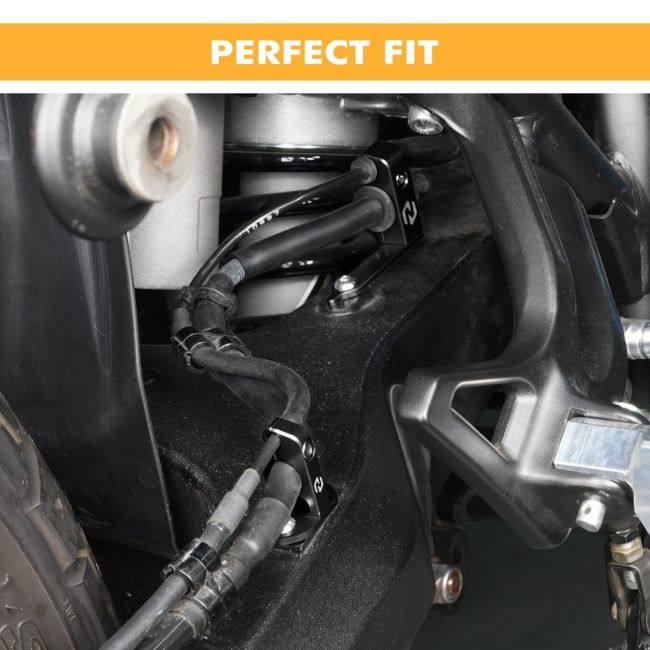 Nicecnc ナイスシーエヌシー Rear Brake Line Hose Snap Clamp For Yamaha Tenere 700 ／ XTZ700 2019-2023 カラー：Black Tenere700 YAMAHA ヤマハ ブレーキ | ブランド登録なし | 09