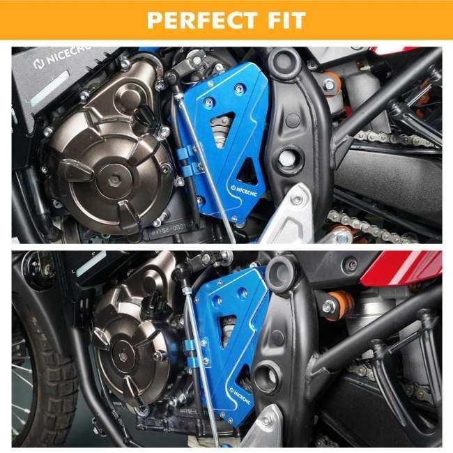Nicecnc ナイスシーエヌシー Chain Case Saver For Yamaha Tenere 700 ／ XTZ700 2019-2024 Rally Edition 2020-2024 カラー：Blue Tenere700 RallyEdition_9