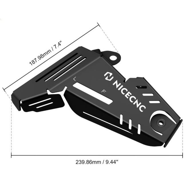 Nicecnc ナイスシーエヌシー Auxiliary Tank Guard For Yamaha Tenere 700 ／ XTZ700 2019-2024 Rally Edition 2020-2024 カラー：Blue Tenere700 RallyEdition | ブランド登録なし | 10