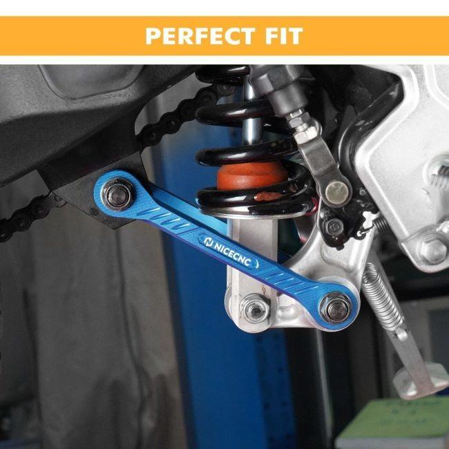 Nicecnc ナイスシーエヌシー 1.5IN／38MM Lowering Link Billet Aluminum For Yamaha Tenere 700 ／ XTZ700 2019-2024 カラー：Blue Tenere700 YAMAHA ヤマハ | ブランド登録なし | 11