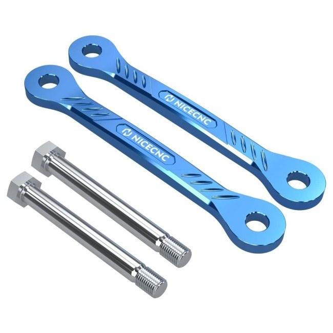 Nicecnc ナイスシーエヌシー 1.5IN／38MM Lowering Link Billet Aluminum For Yamaha Tenere 700 ／ XTZ700 2019-2024 カラー：Blue Tenere700 YAMAHA ヤマハ | ブランド登録なし | 05
