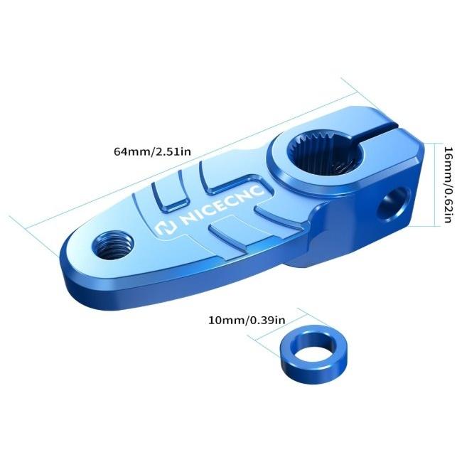 Nicecnc ナイスシーエヌシー Gear Shift Arm For Yamaha Tenere 700 XTZ700 2019-2024 FZ07 ABS MT-07 XSR700 カラー：Black Tenere700 YAMAHA ヤマハ ステップ | ブランド登録なし | 10