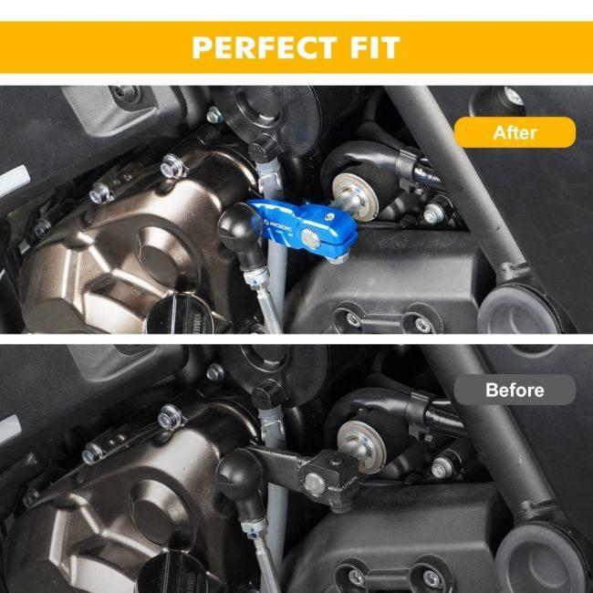 Nicecnc ナイスシーエヌシー Gear Shift Arm For Yamaha Tenere 700 XTZ700 2019-2024 FZ07 ABS MT-07 XSR700 カラー：Black Tenere700 YAMAHA ヤマハ ステップ | ブランド登録なし | 12