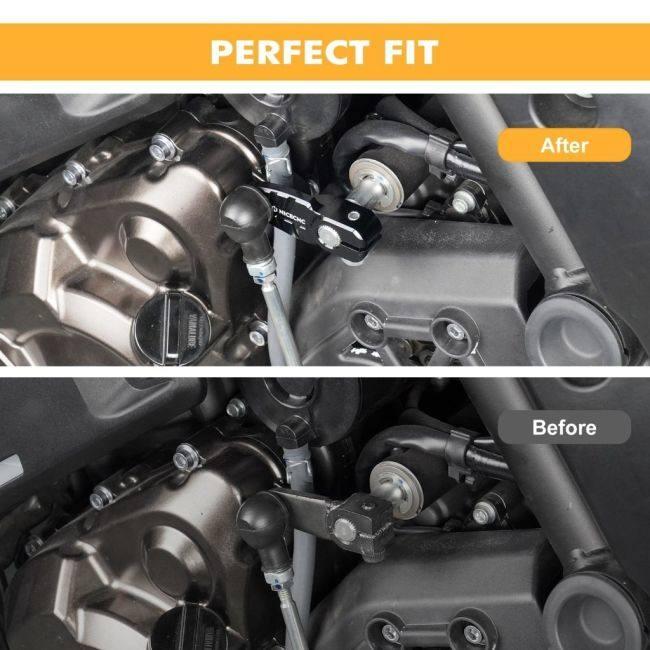 Nicecnc ナイスシーエヌシー Gear Shift Arm For Yamaha Tenere 700 XTZ700 2019-2024 FZ07 ABS MT-07 XSR700 カラー：Black Tenere700 YAMAHA ヤマハ ステップ | ブランド登録なし | 13