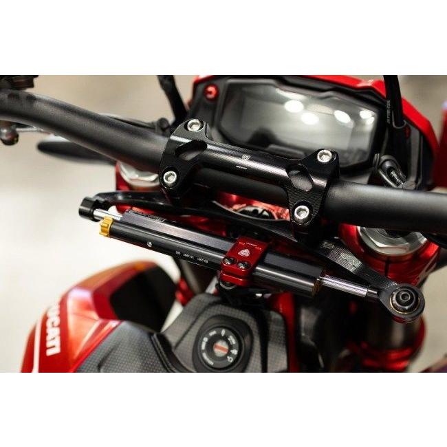 CNC Racing シーエヌシーレーシング DUCATI HYPERMOTARD 698 MONO用 ステアリングダンパーキット カラー：シルバー Mono ドゥカティ ハンドル周辺パーツの画像