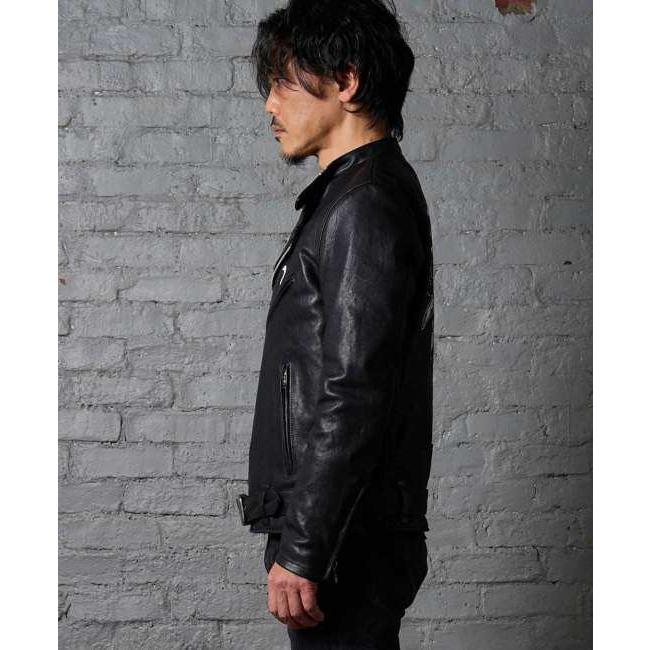 カドヤ（KADOYA） MASKED-R BLACK JKT サイズ：L レザージャケット