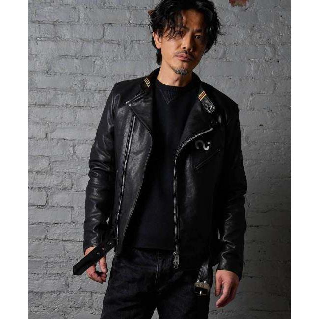 美品■KADOYA カドヤ ライダースジャケット ブラック 本革 LL カドヤ（KADOYA） MASKED-R BLACK JKT サイズ：LL レザージャケット