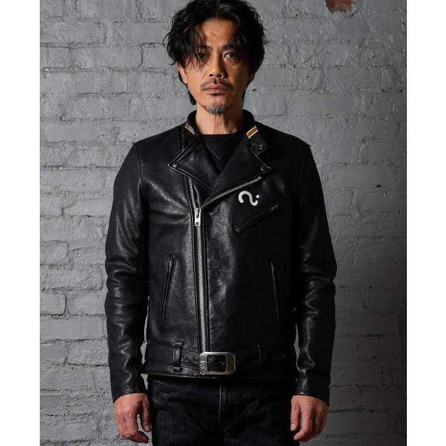 美品■KADOYA カドヤ ライダースジャケット ブラック 本革 LL カドヤ（KADOYA） MASKED-R BLACK JKT サイズ：LL レザージャケット