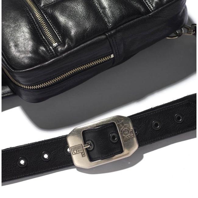 KADOYA カドヤ MASKED R BLACK BAG ショルダーバッグ バッグの画像