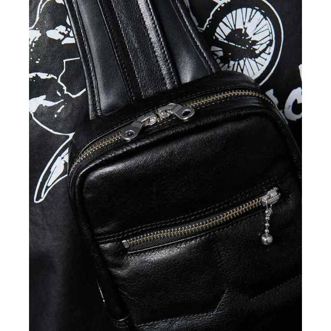 カドヤ（KADOYA） MASKED R BLACK BAG ショルダーバッグ バッグ