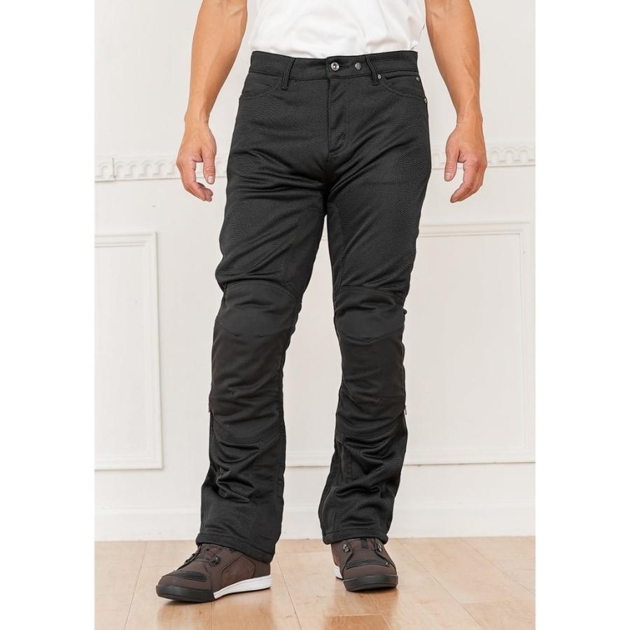 KOMINE☆ライディングメッシュパンツ☆レディースWL(30)☆black KOMINE☆ライディングメッシュパンツ☆レディースWL(30)☆black