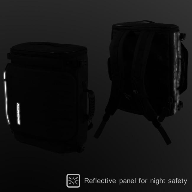 KOMINE コミネ SA-248 モーターサイクルシートバックパック リュックサック・ナップザック バッグの画像