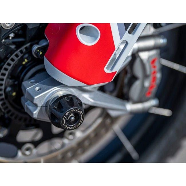 Wunderlich ワンダーリッヒ DoubleShock クラッシュプロテクター DesertX Rally DUCATI ドゥカティ アクスルスライダー フレーム_6