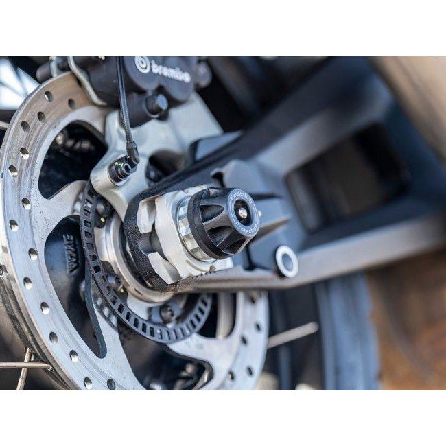 Wunderlich ワンダーリッヒ DoubleShock クラッシュプロテクター DesertX Rally DUCATI ドゥカティ アクスルスライダー フレーム_7