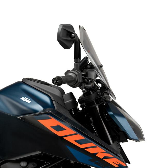 Puig プーチ ニュージェネレーションNKスクリーンTOURING (WINDSHIELD NEW GENERATION TOURING) カラー：スモーク 125 DUKE 390 KTM スクリーン 外装