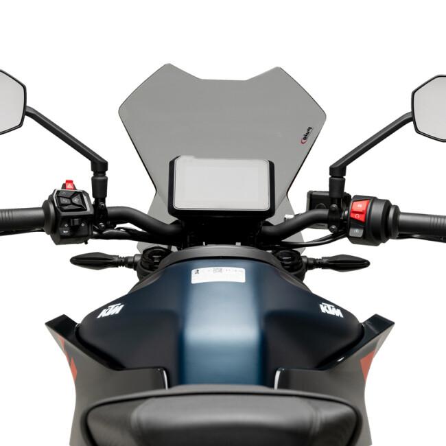 Puig プーチ ニュージェネレーションNKスクリーンTOURING (WINDSHIELD NEW GENERATION TOURING) カラー：スモーク 125 DUKE 390 KTM スクリーン 外装