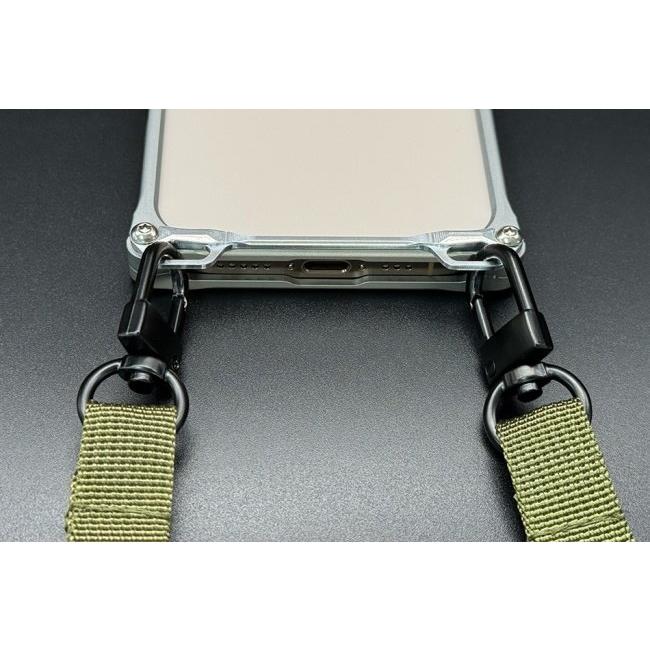 GILD design ギルドデザイン ストラップ対応ガードバーfor iPhone16ProMax／16Plus／15ProMax／15Plus／14ProMax／14Plus カラー：シルバー 電子機器類 | GILD design | 01