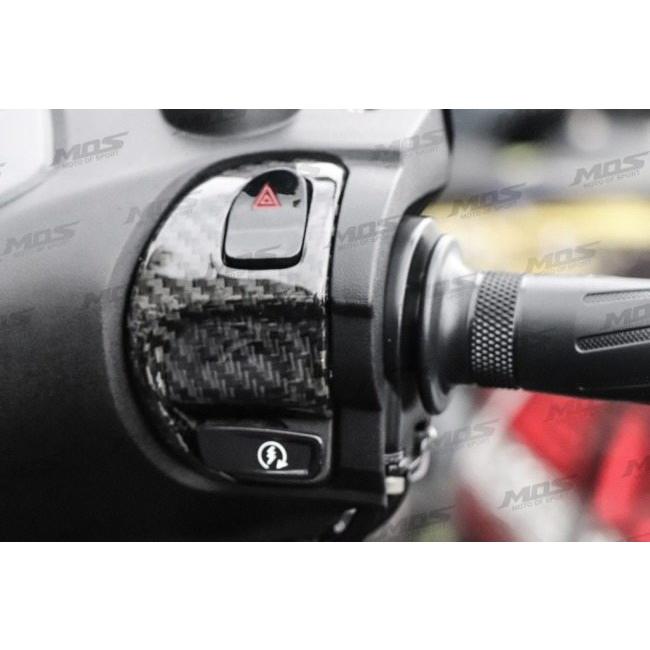MOS モス カーボン製 スイッチボックスカバー CYGNUS MK 4/5 その他ハンドルスイッチオプション・補修部品 ハンドル周辺パーツ ハンドルの画像