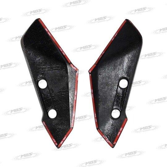 モス（MOSS） MOS カーボン製 フロントフェンダーサイドカバー TMAX