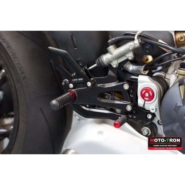 MOTO-TRON RACING モトトロンレーシング バックステップキット STREETFIGHTER V4 S SP SP2 DUCATI ドゥカティ バックステップ ステップ 足回り_1