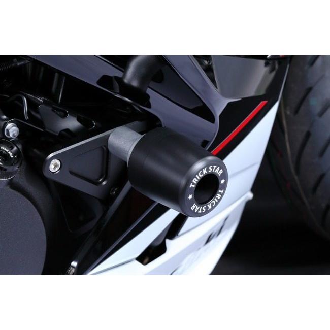 美品　TRICKSTAR ニンジャ250 400 フレームスライダー TRICK STAR TRICKSTAR トリックスター フレームスライダー