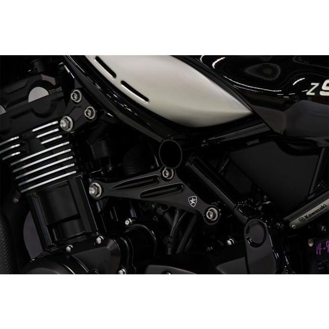 TRICKSTAR トリックスター エンジンハンガーセット カラー：ブラック Z900RS CAFE SE KAWASAKI カワサキ エンジンマウントブラケット エンジンパーツ エンジン