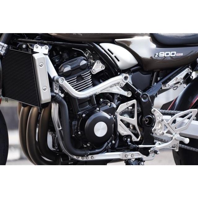 WOODSTOCK ウッドストック サブフレーム (サイド) Z900RS用 カラー：シルバー Z900RS KAWASAKI カワサキ フレームの画像