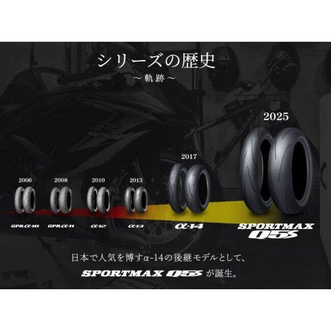 DUNLOP（ダンロップ） SPORTMAX Q5S 【110/70ZR17 M/C (54W