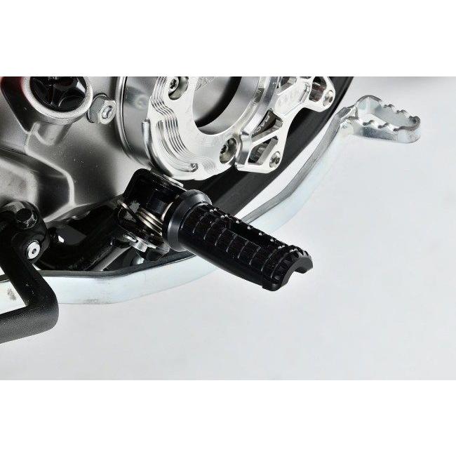 OVER オーヴァー ハイグリップステップバー カラー：ブラックアルマイト仕上げ CT125 HONDA ホンダ ステップバー ステップ 足回りの画像