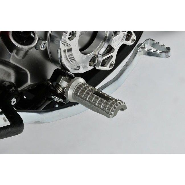 OVER オーヴァー ハイグリップステップバー カラー：ハードアルマイト仕上げ CT125 HONDA ホンダ ステップバー ステップ 足回りの画像