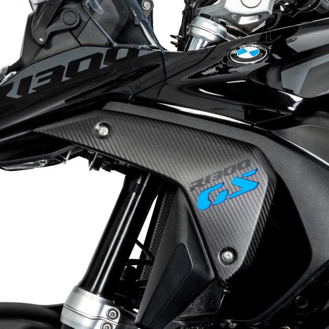LOBOO ロブー ラジエーターサイドカーボンパネル カラー：グロッシーブラック R1300GS BMW サイドカウル・サイドカバー カウル関連 外装_3
