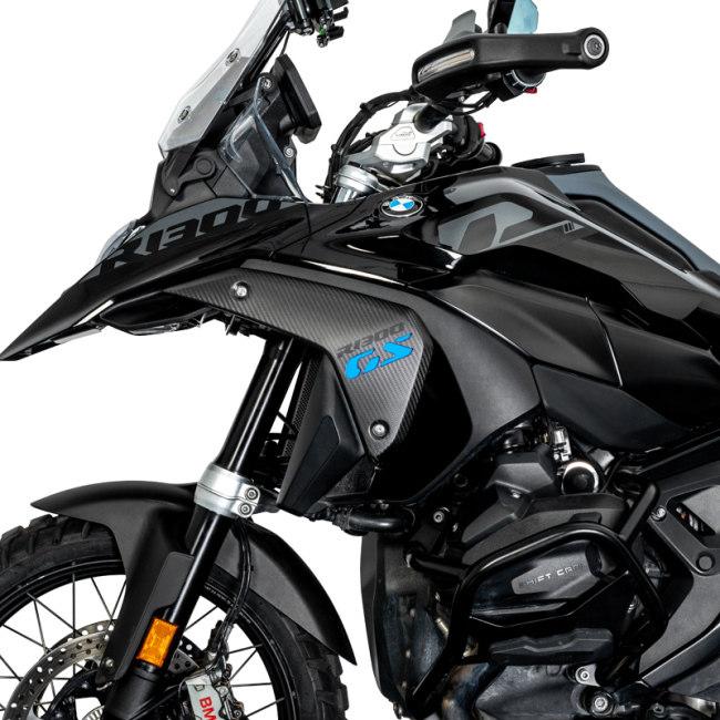 LOBOO ロブー ラジエーターサイドカーボンパネル カラー：グロッシーブラック R1300GS BMW サイドカウル・サイドカバー カウル関連 外装_4