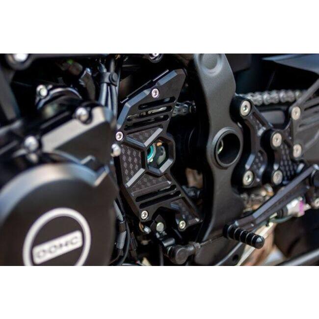 z900rs アーキ　スプロケットカバー ARCHI アーキ ビレット・ハニカム スプロケットカバー カラー：マリー