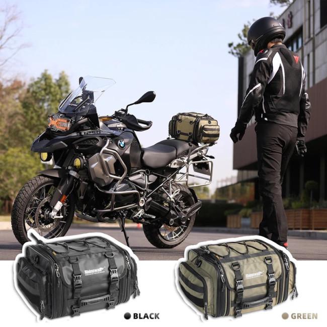 Rhinowalk:ライノウォーク 19L-26L Tail bag with expandable カラー：Green シートバッグ 車体用バッグ・ケースの画像