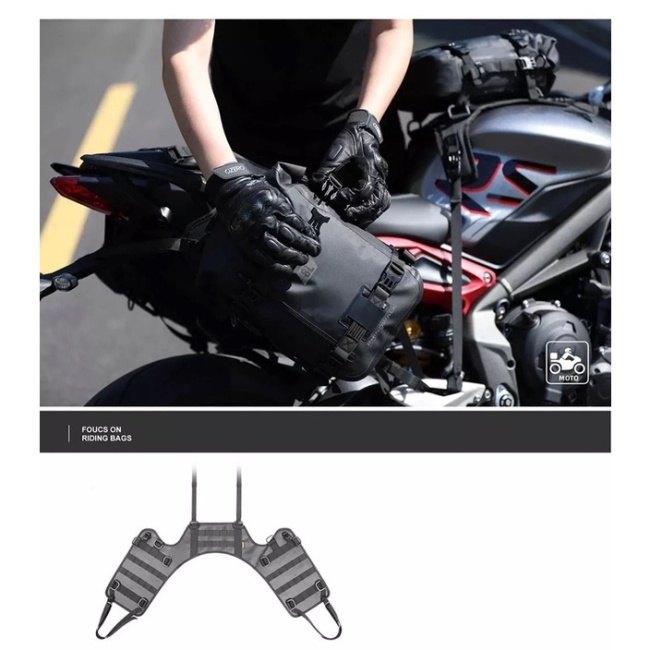Rhinowalk:ライノウォーク Waterproof motopack カラー：Black