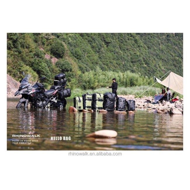 Rhinowalk:ライノウォーク Waterproof motopack カラー：Olive / タイプ：15L シートバッグ 車体用バッグ・ケース_5