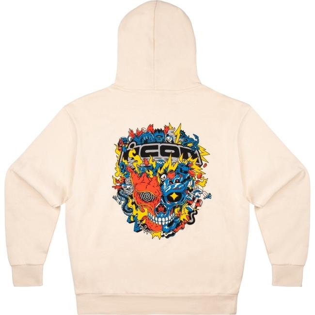 ICON アイコン HOODIE REDOODLE［リドゥードゥル］ サイズ：S カジュアルパーカー・フーディー・スウェット アパレルの画像