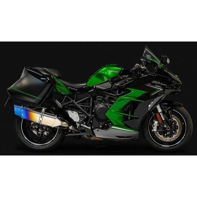 Ninja H2トリックスターレーシング スリップオンマフラTRICK STAR トリックスター / Ninja H2 政府認証スリップオンマフラー