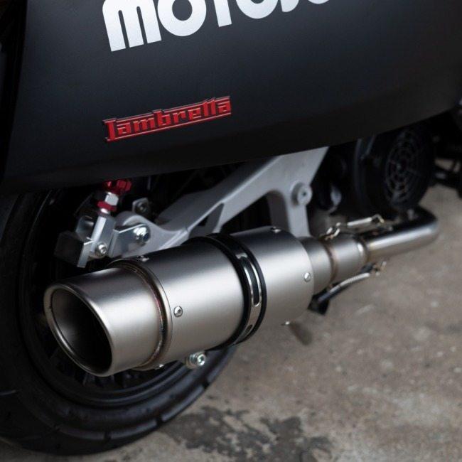 MOTOSONICFACTORY モトソニックファクトリー MSF フルエキゾーストマフラー ステン ランブレッタ V125スペシャル LAMBRETTA マフラー ウェビック1号店 - 通販 - Yahoo ショッピング