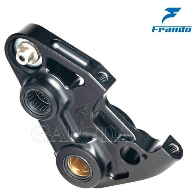 frando フランド フロントラジアルキャリパー＆ブラケット 4POT 27/82mm カラー：シルバー／ブルー GTS Vespa ベスパ キャリパー ブレーキ_2