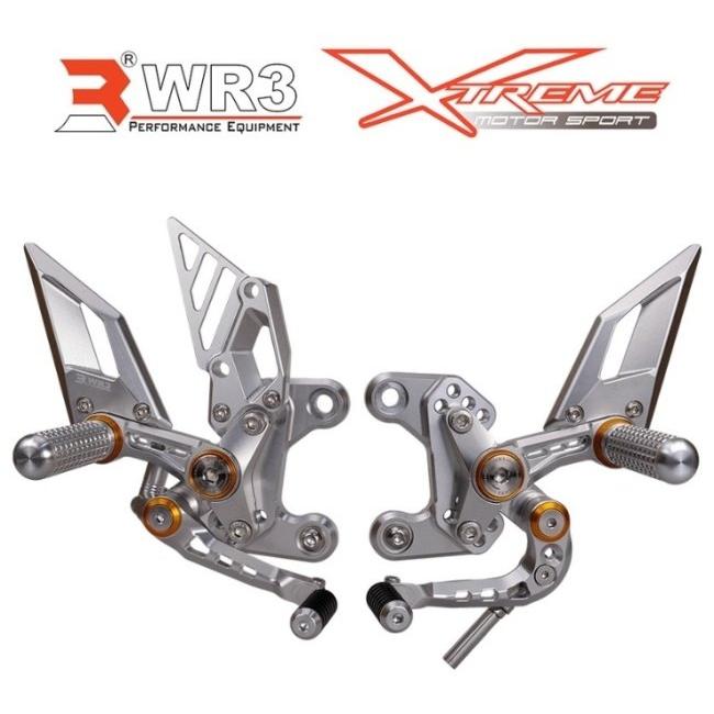 WR3 ダブルアールスリー RSシリーズ バックステップキット ワッシャーカラー：オレンジ CBR250RR HONDA ホンダ バックステップ ステップ 足回り_5