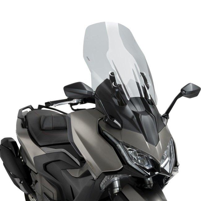 Puig プーチ V-TECH LINE ツーリングスクリーン (WINDSHIELD TOURING) カラー：スモーク AK550 PREMIUM KYMCO キムコ スクリーン 外装_2