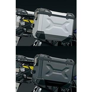 スズキ（SUZUKI） アルミサイドケースセット カラー：ブラック