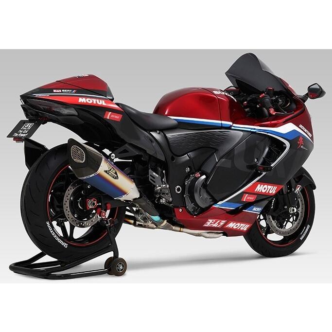 ヨシムラ｜R-11Sq R チタンサイクロン｜HAYABUSA｜マフラー 機械曲 R-11Sq R チタンサイクロン 2本出し 政府認証 | ヨシムラ