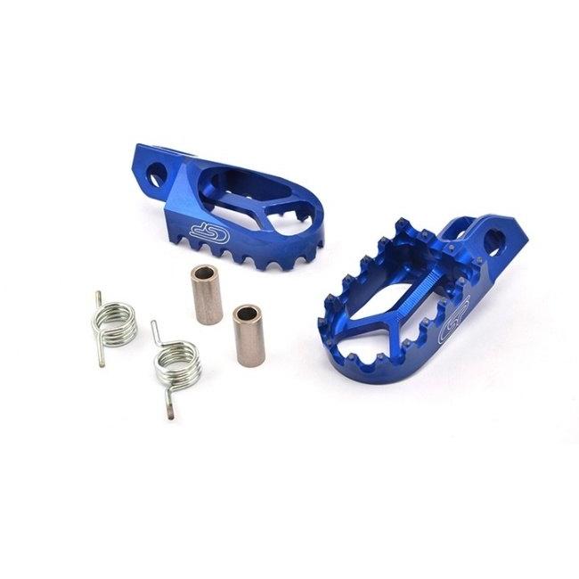Wise Moto Sports ワイズモトスポーツ 【Costa】アルミピンステップ カラー：レッド トライアルマシン全モデル フットペグ ステップ 足回り_1