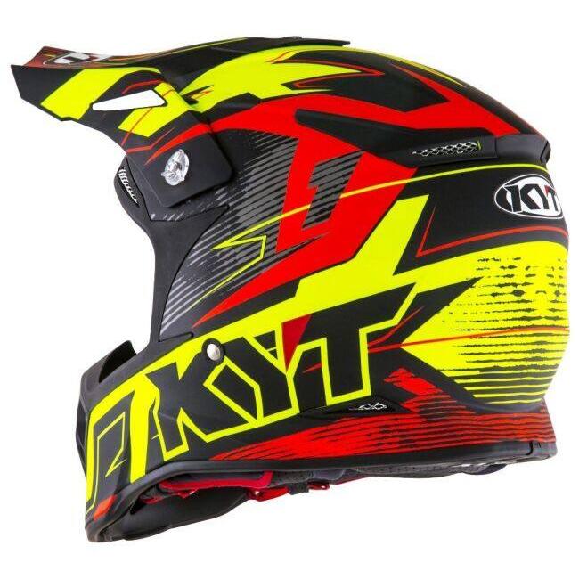 KYT ケイワイティ SKYHAWK [スカイホーク] DIGGER MATT YLW／ORANGE［ディガー マットイエロー／オレンジ］ヘルメット サイズ：XL(61-62cm) ヘルメット | ブランド登録なし | 04