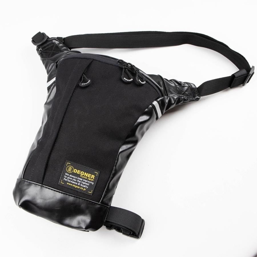 デグナー　DEGNER　ホルスターバッグ　ポーチ　レッグバッグ DEGNER デグナー レザーホルスターバッグ カラー：ネイビー